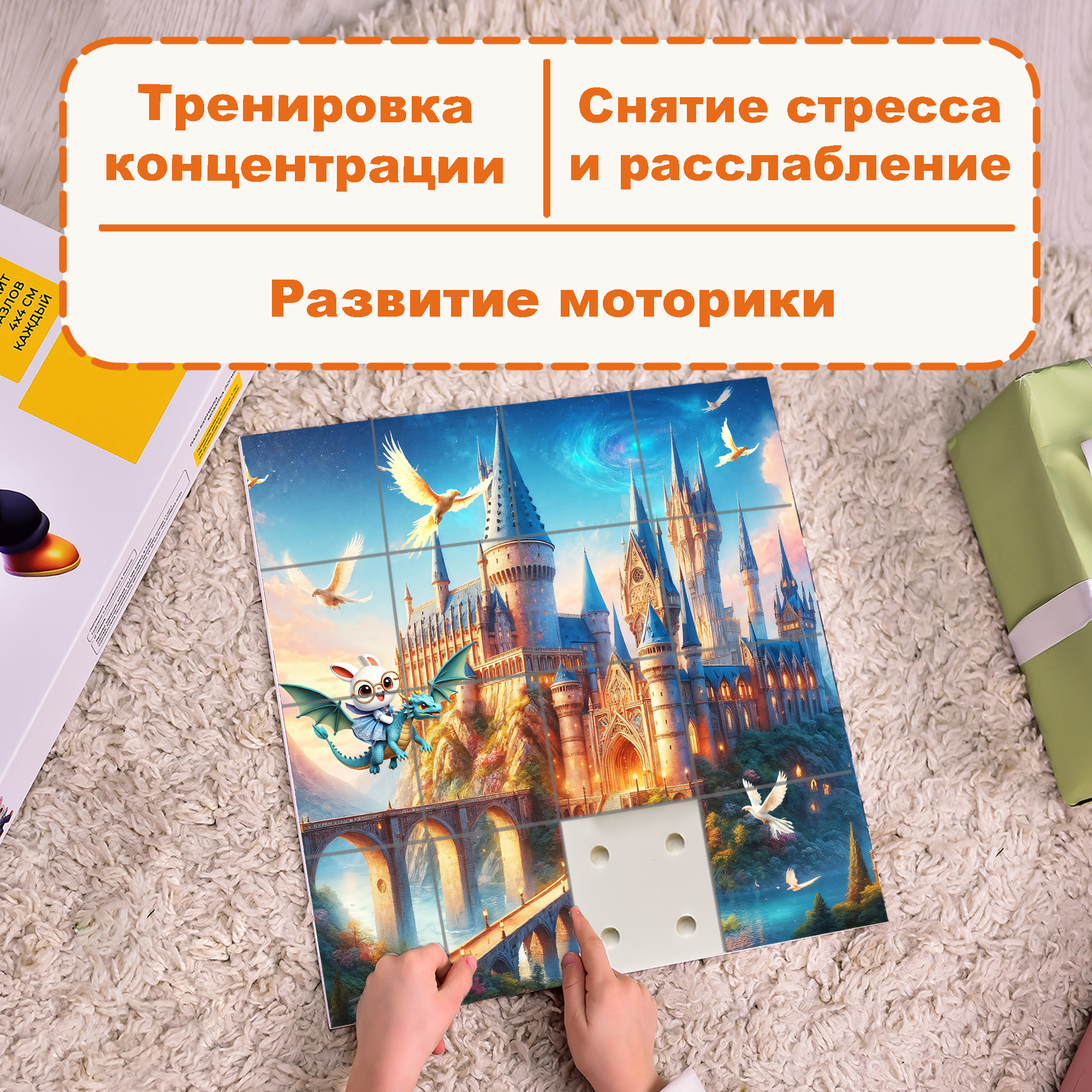 Пазл Picstick Пикстик Волшебный замок