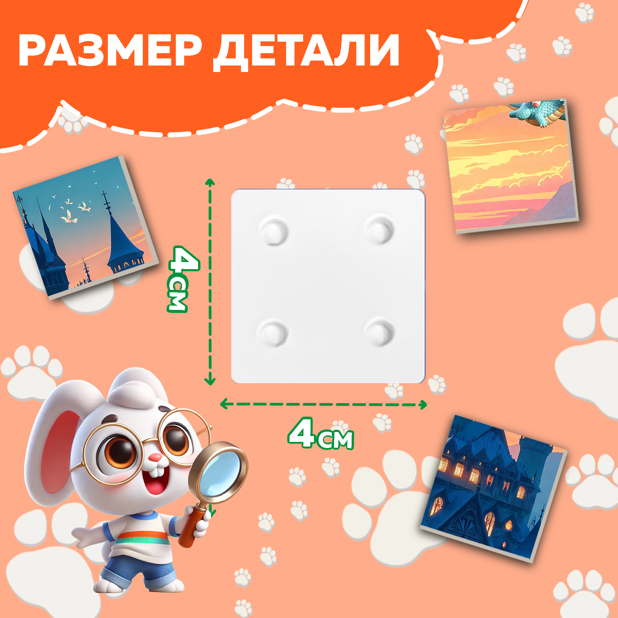 Пазл Picstick Пикстик Замок на закате