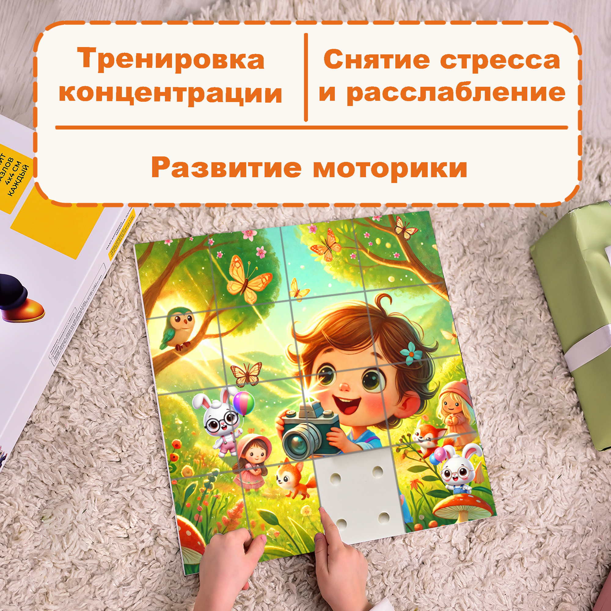 Пазл Picstick Пикстик Юный фотограф