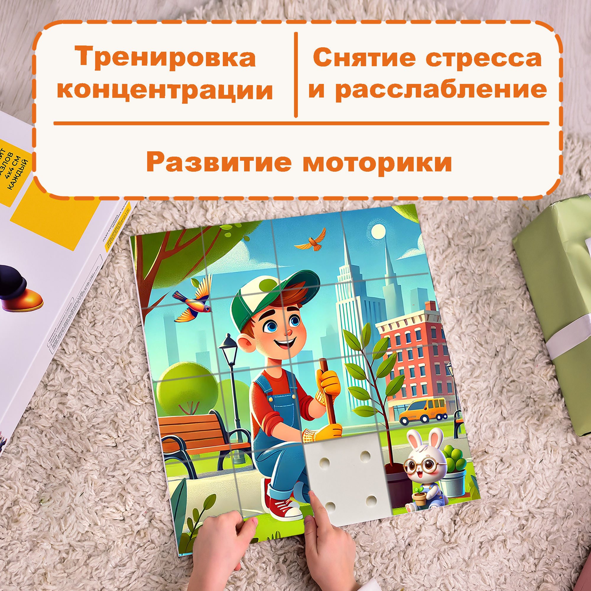 Пазл Picstick Пикстик Эколог