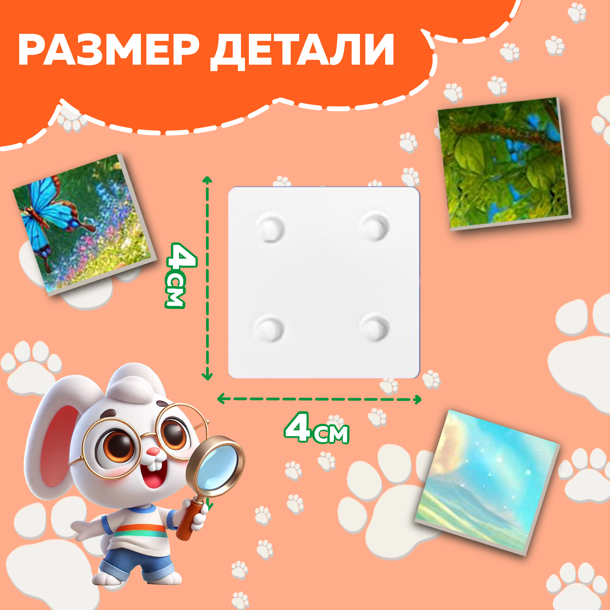 Пазл Picstick Пикстик Лисенок
