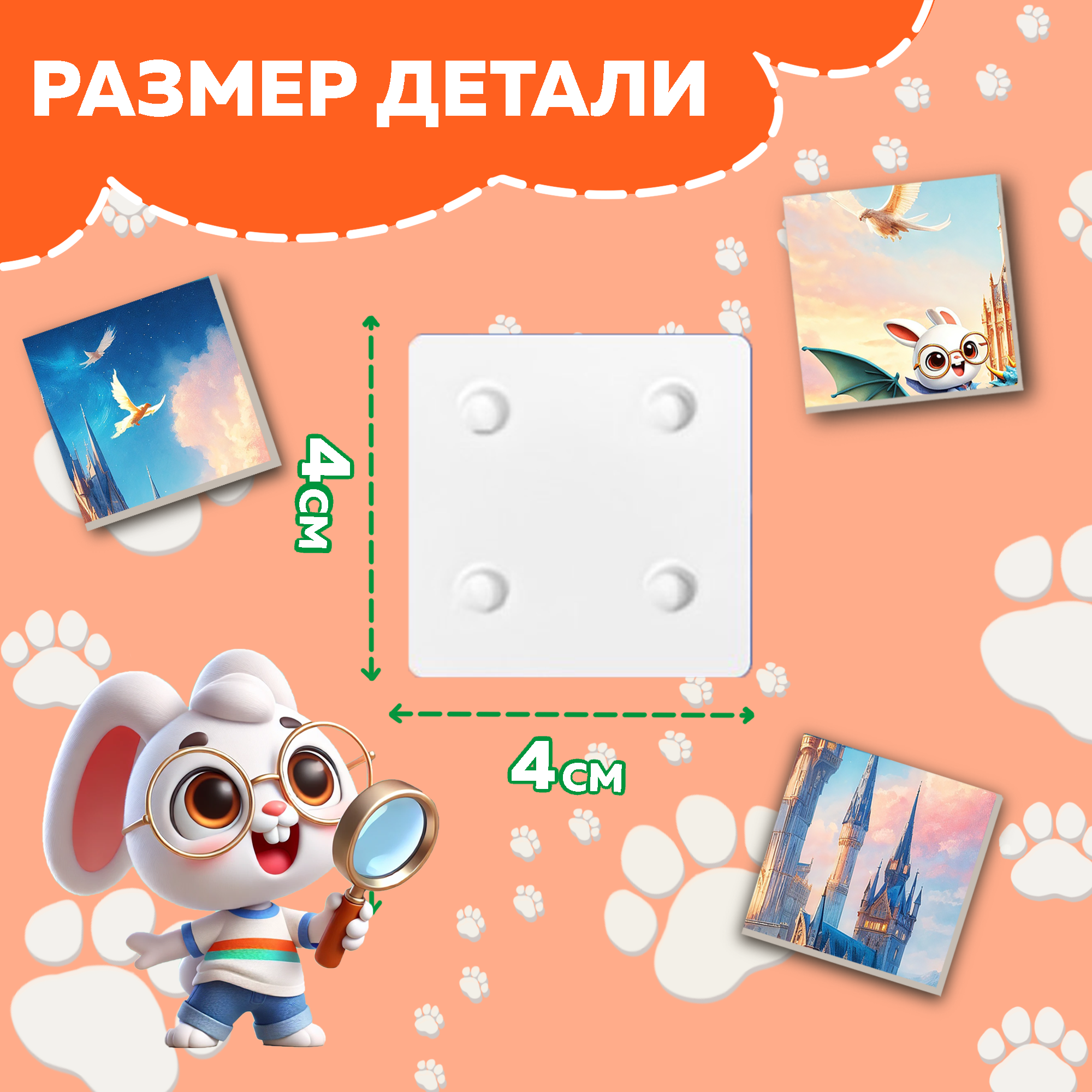 Пазл Picstick Пикстик Волшебный замок