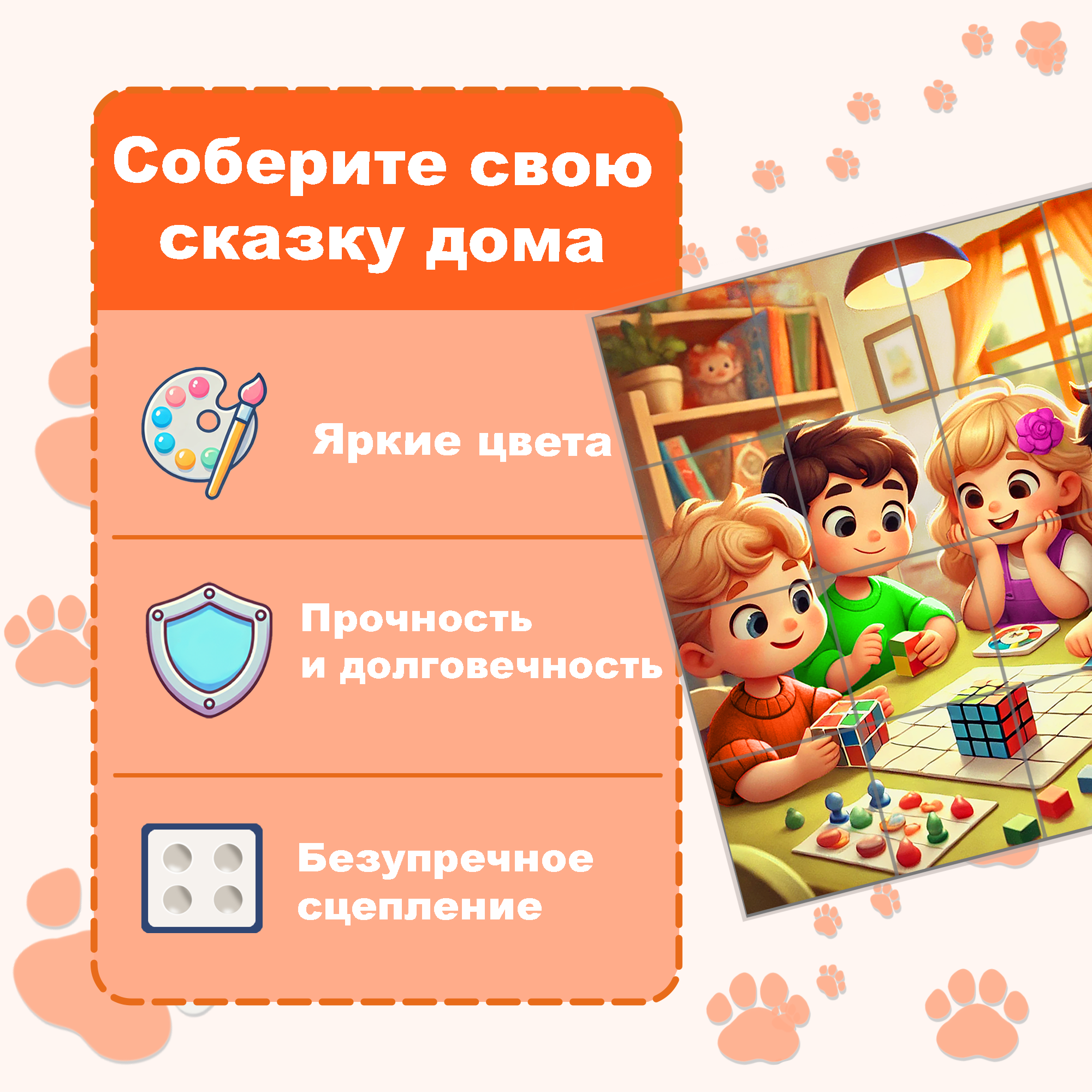 Пазл Picstick Пикстик Настольные игры