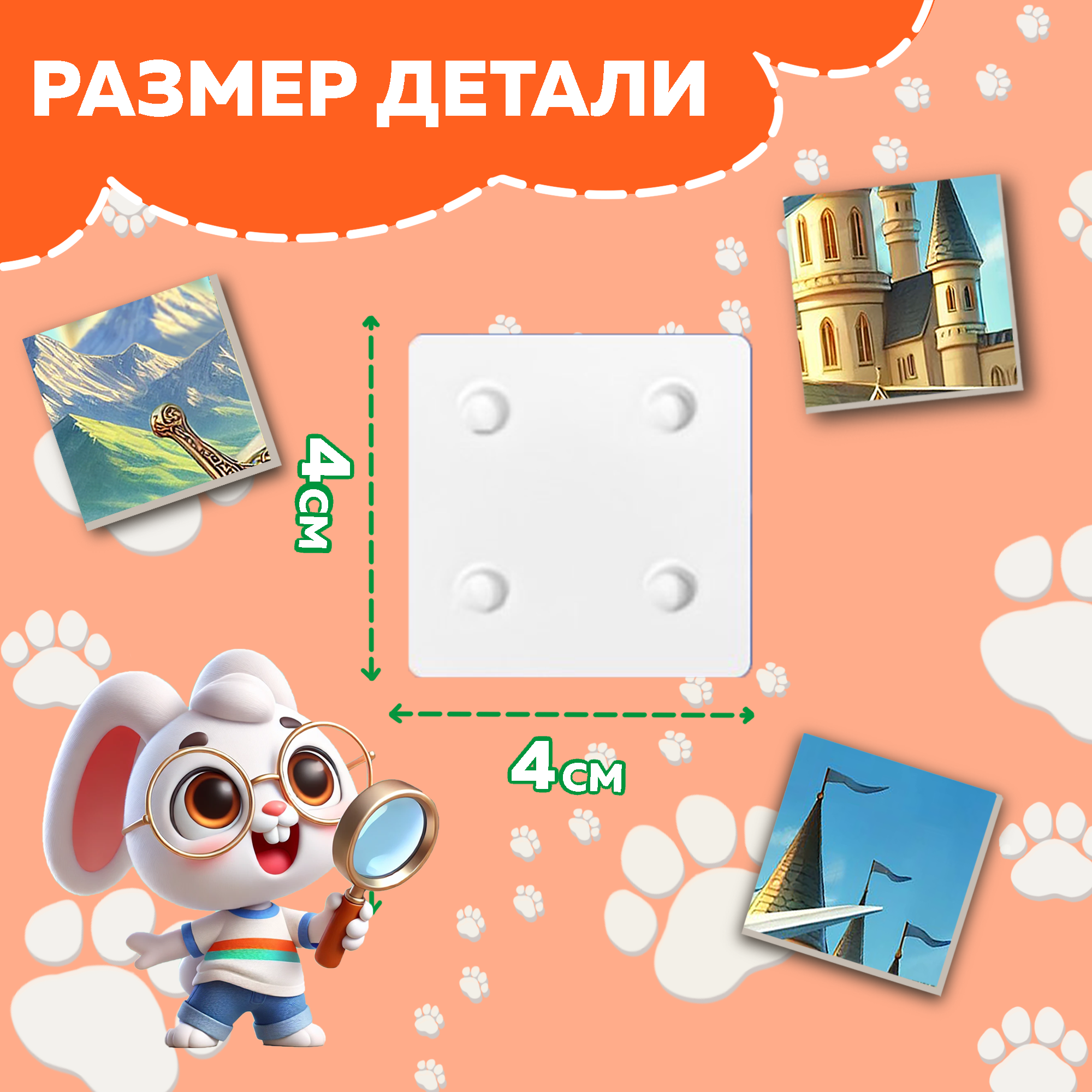 Пазл Picstick Пикстик Рыцарь в доспехах