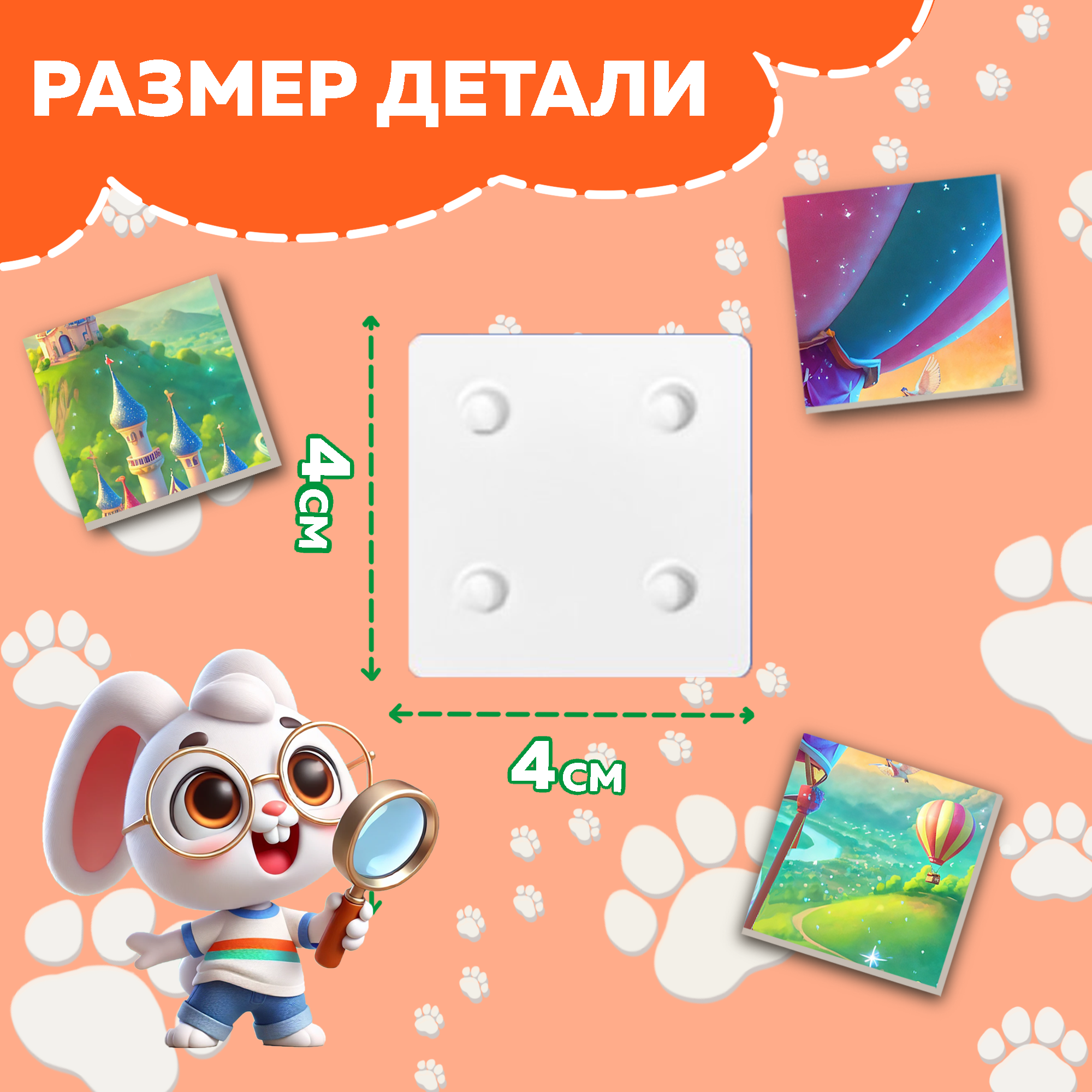 Пазл для детей Пони воздушный шар