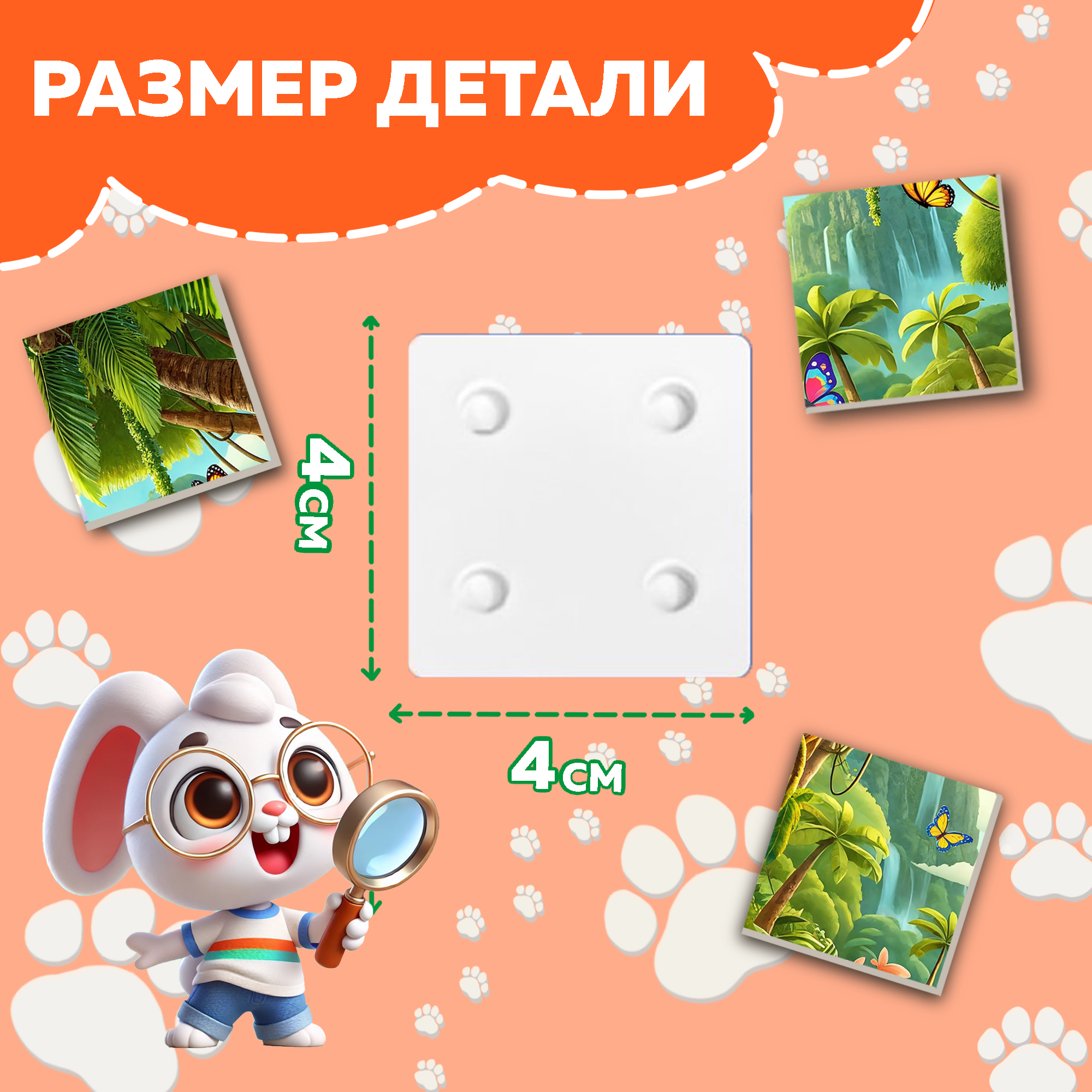 Пазл Picstick Пикстик Динозавр у озера