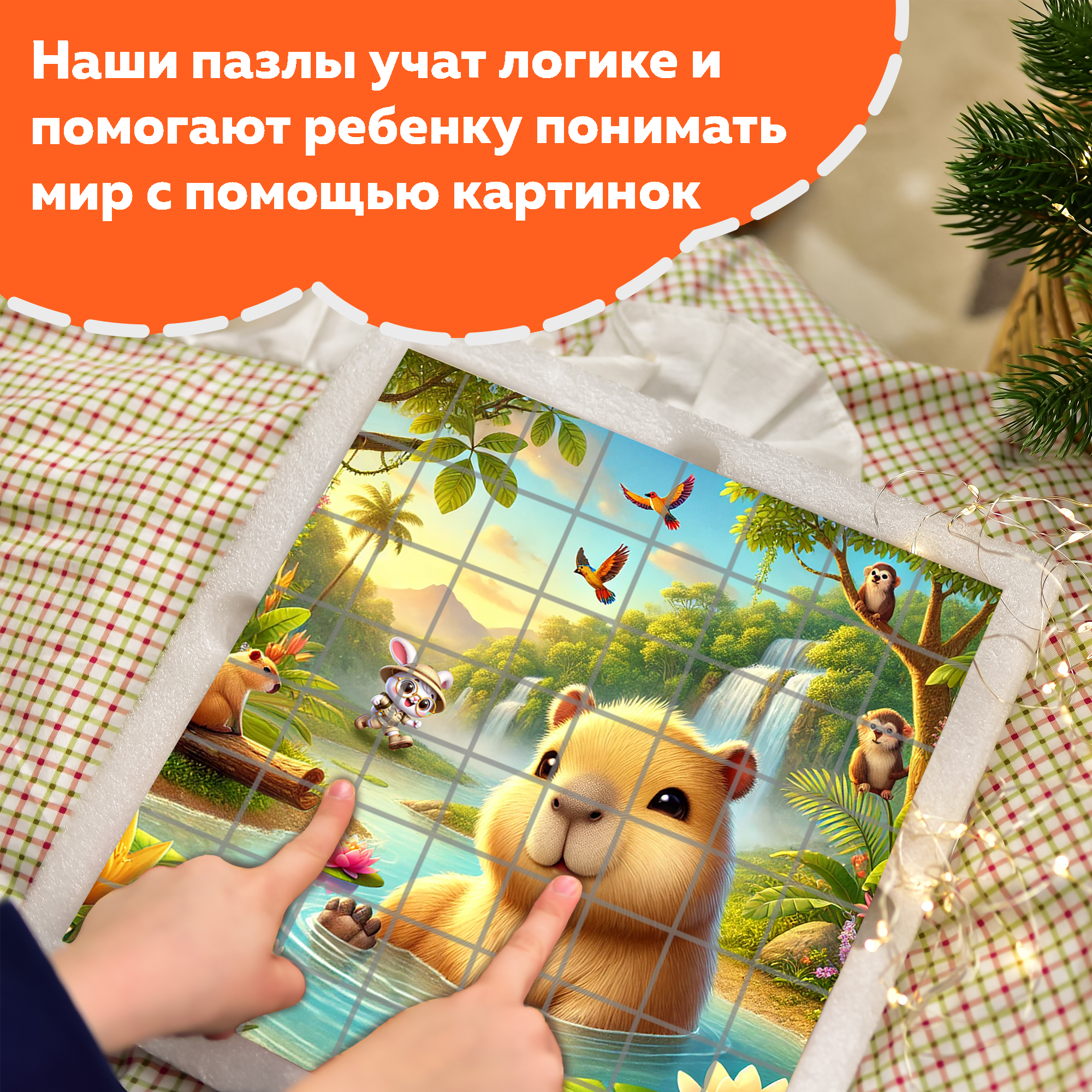 Пазл Picstick Пикстик Капибара