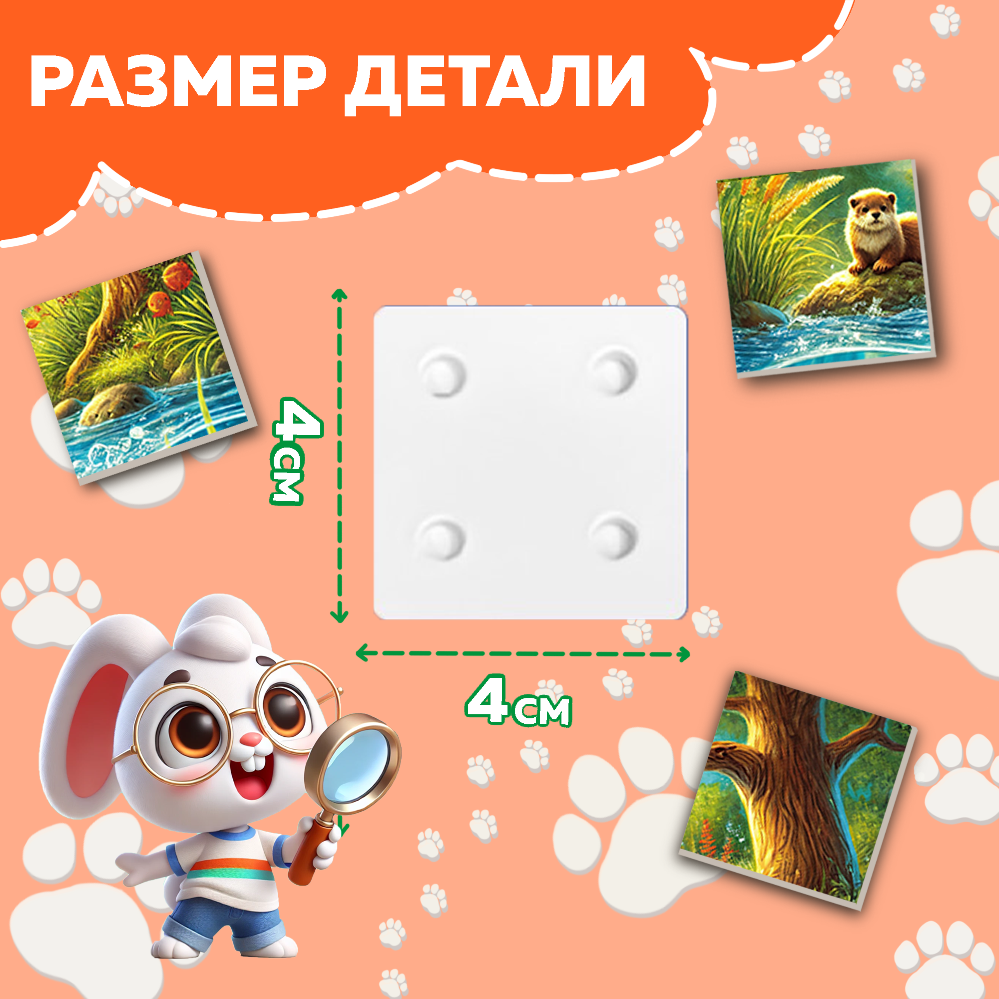 Пазл Picstick Пикстик Маленькая выдра