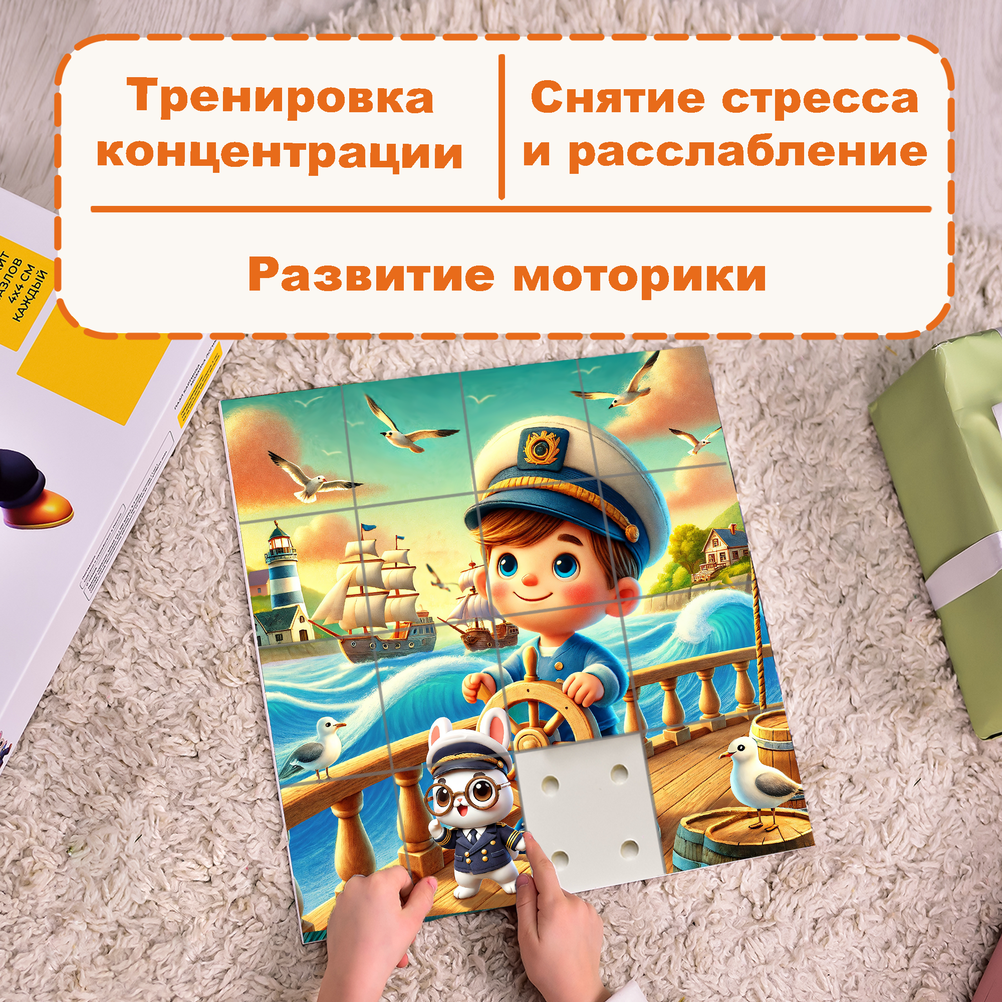 Пазл Picstick Пикстик Капитан