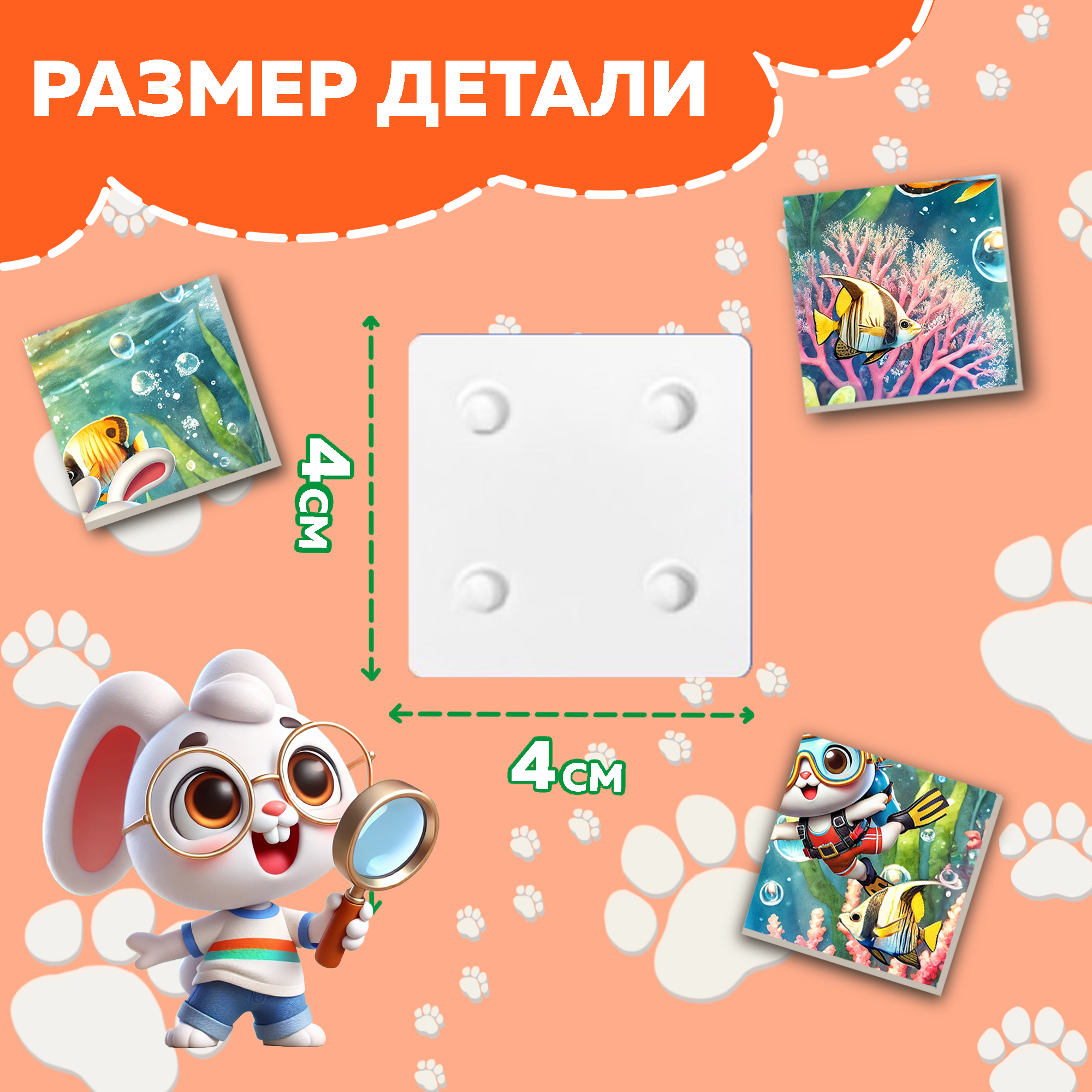Пазл Picstick Пикстик Черепашонок