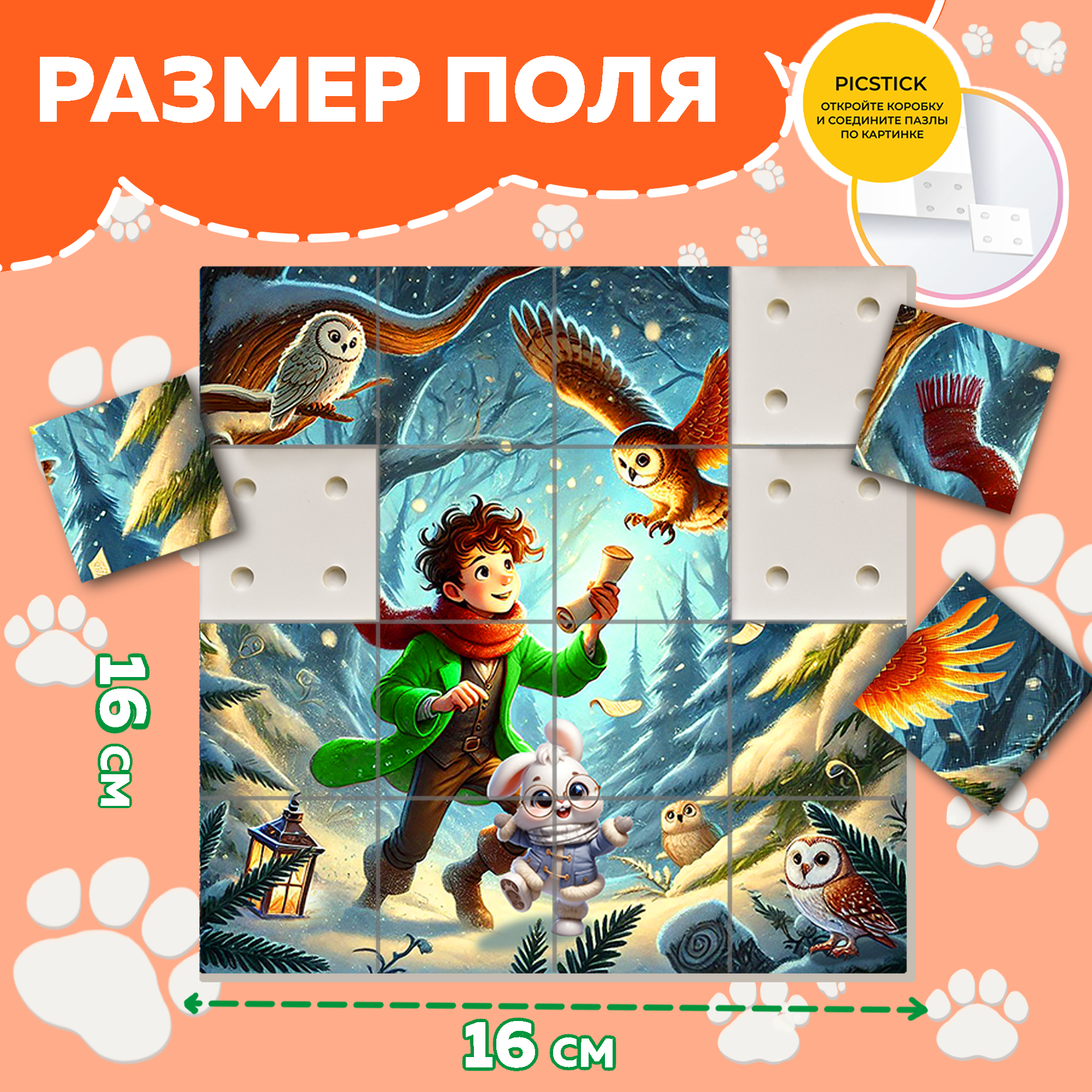 Пазл Picstick Пикстик Сказочное письмо