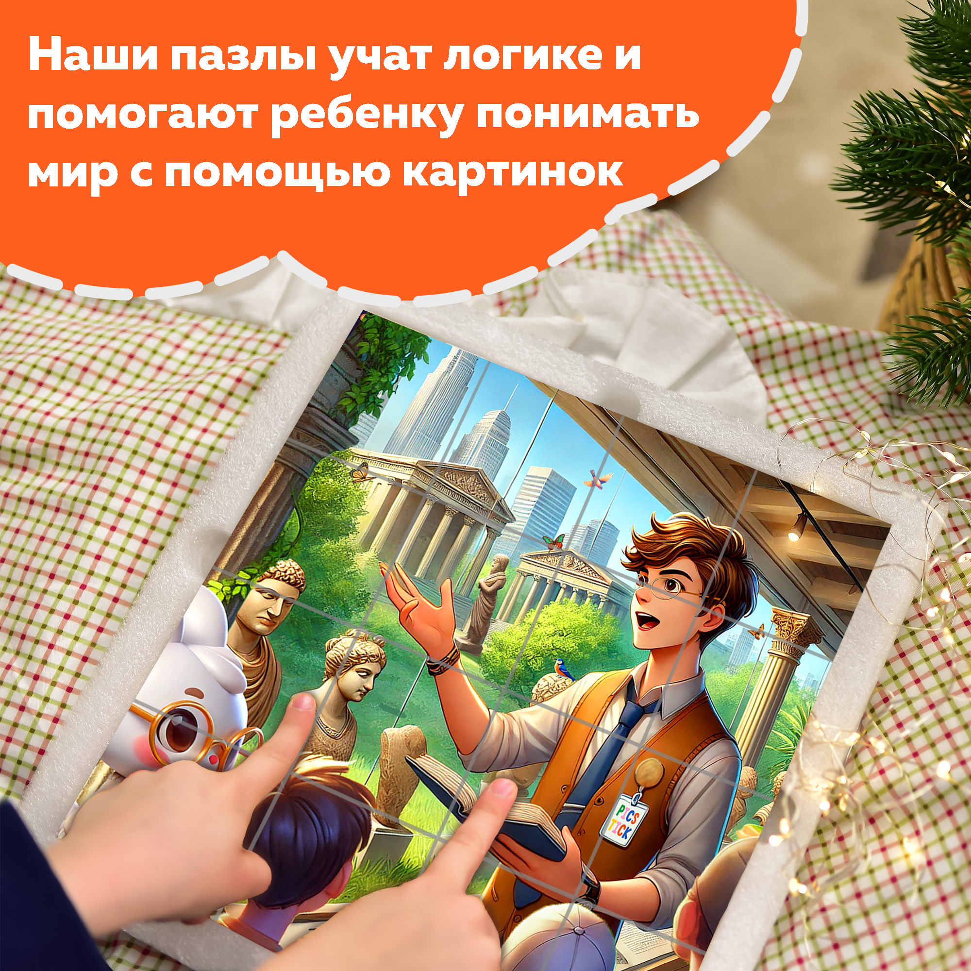 Пазл Picstick Пикстик Экскурсовод