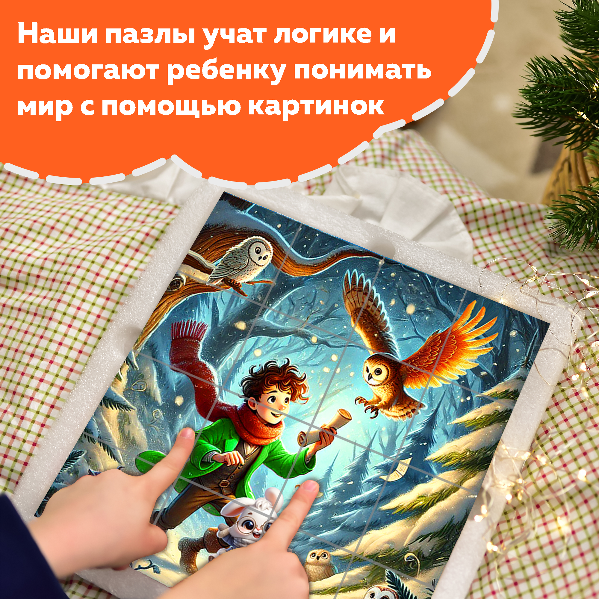 Пазл Picstick Пикстик Сказочное письмо