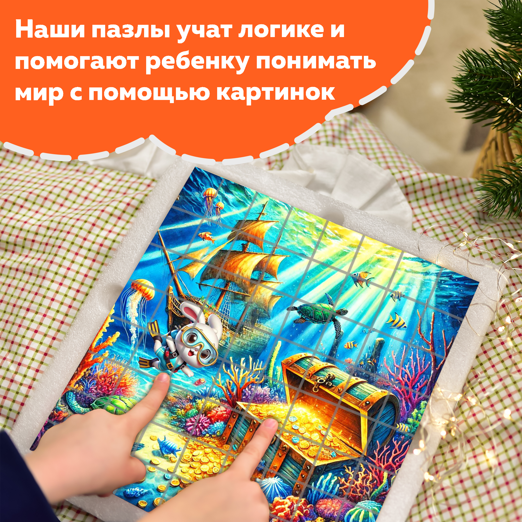 Пазл Picstick Морской клад