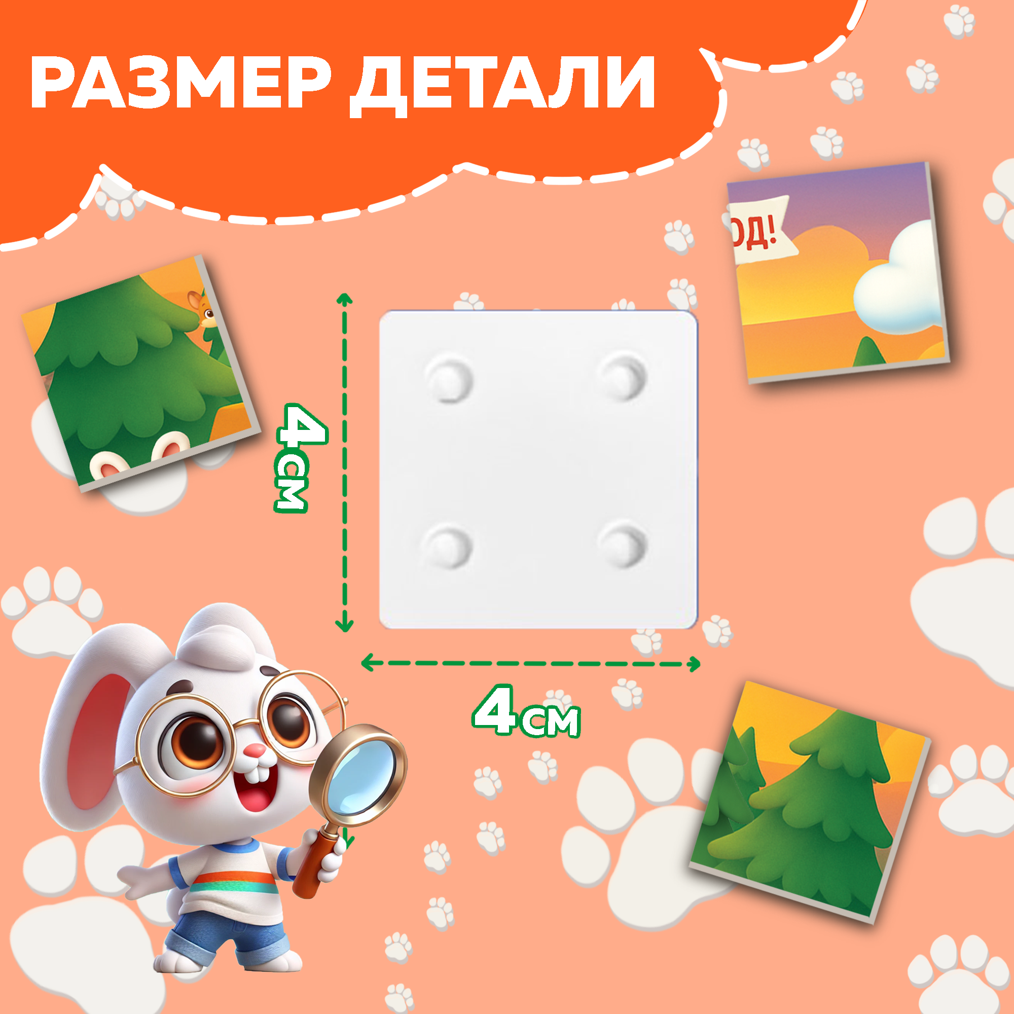 Пазл для детей Поход
