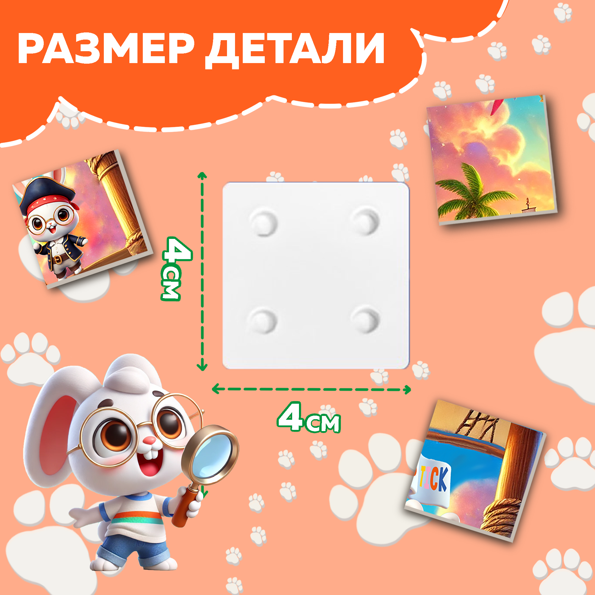 Пазл Picstick Пикстик Юный пират