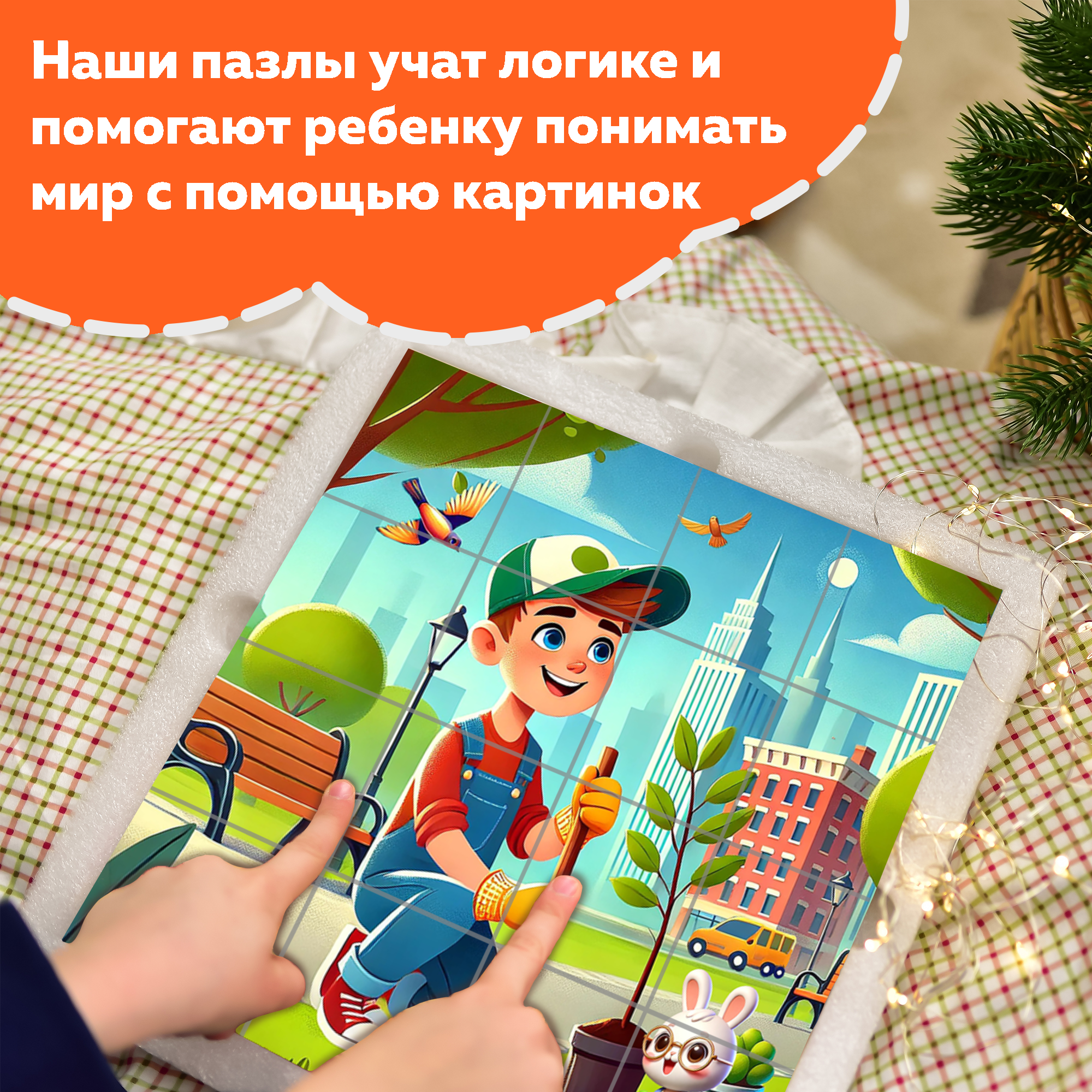 Пазл Picstick Пикстик Эколог