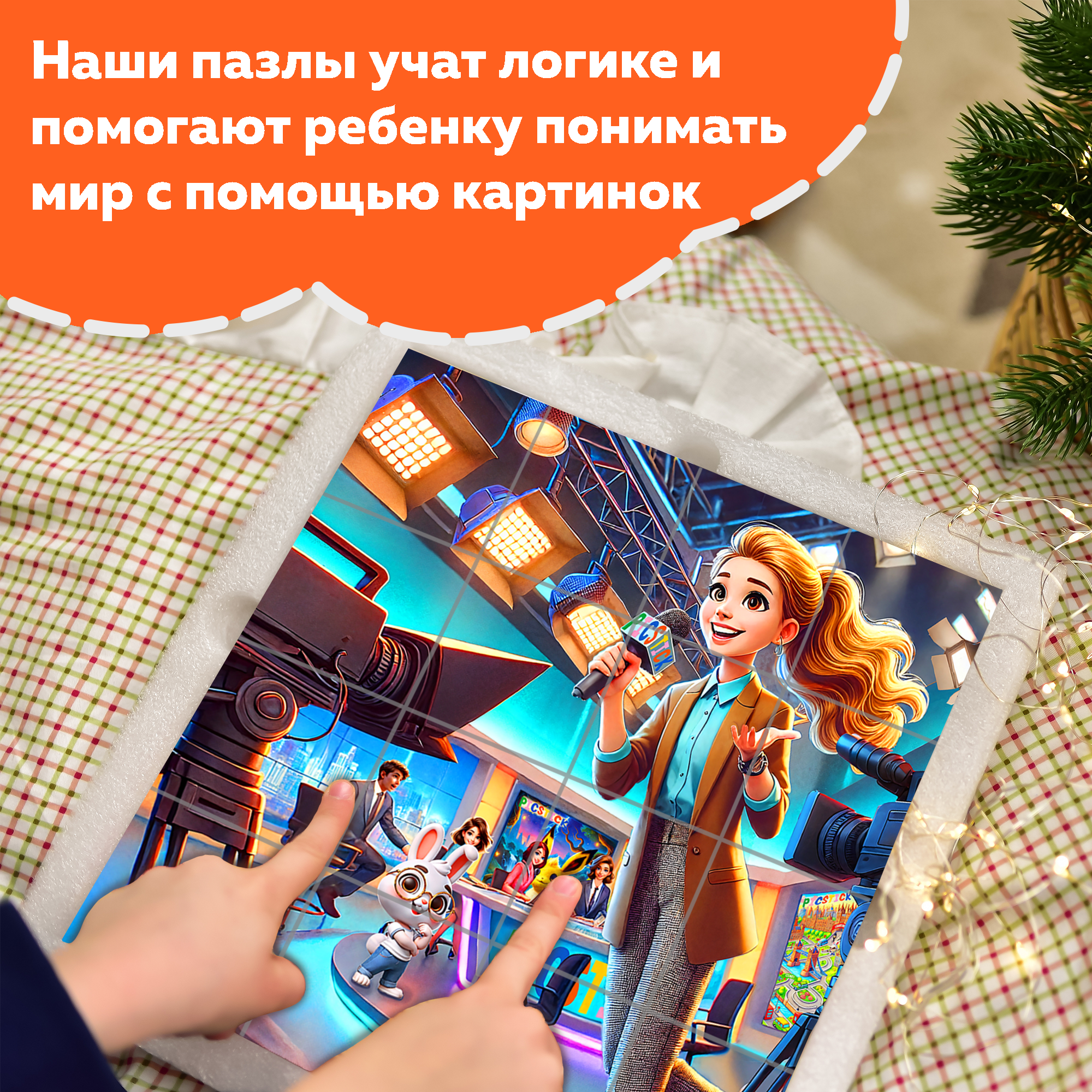 Пазл Picstick Пикстик Журналист