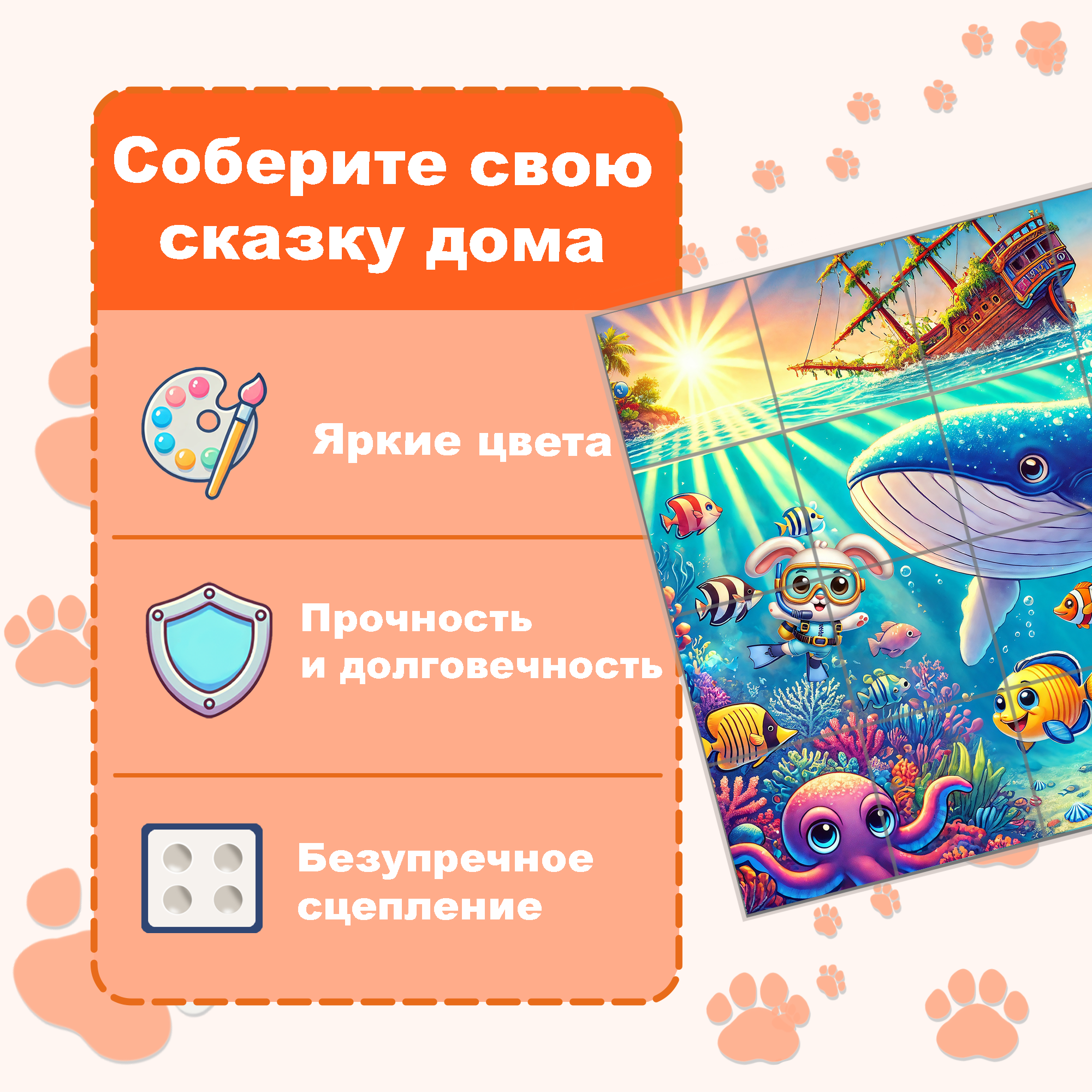 Пазл Picstick Пикстик Кит