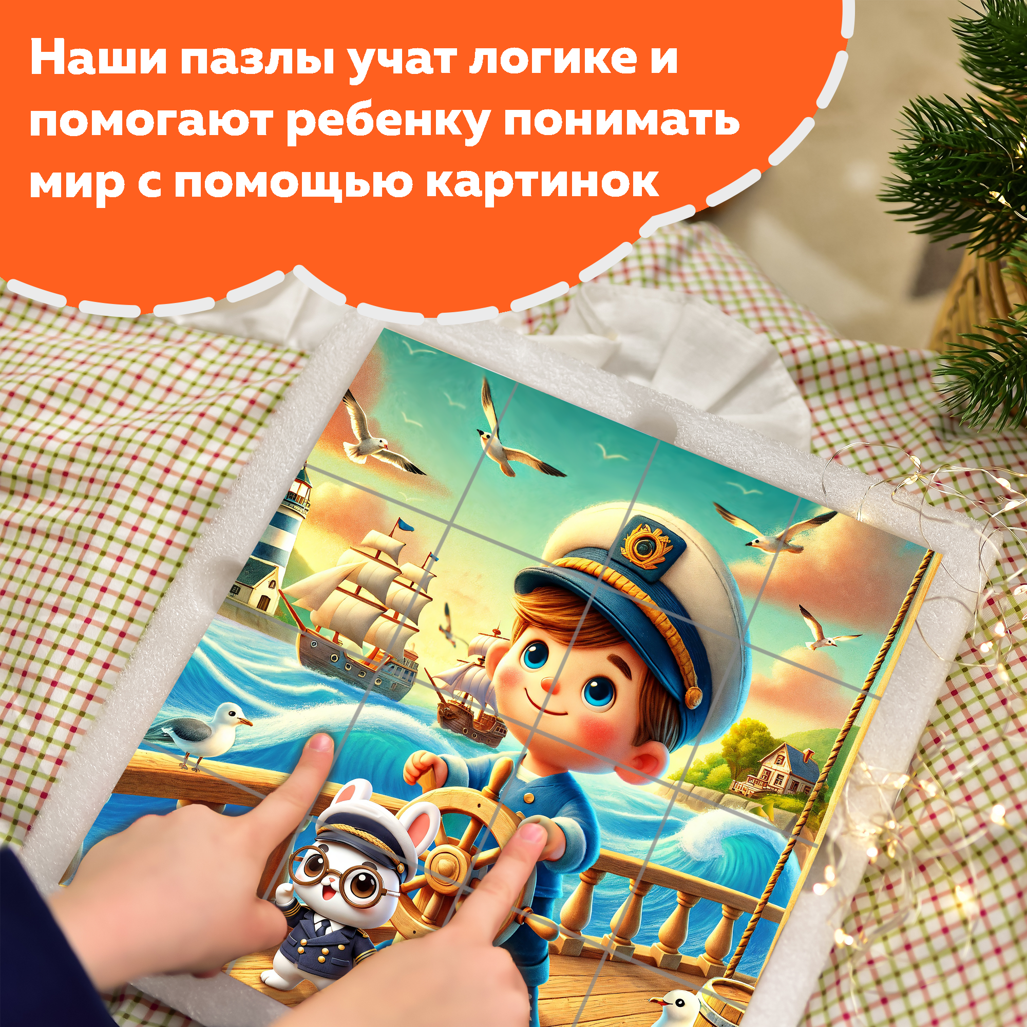 Пазл Picstick Пикстик Капитан