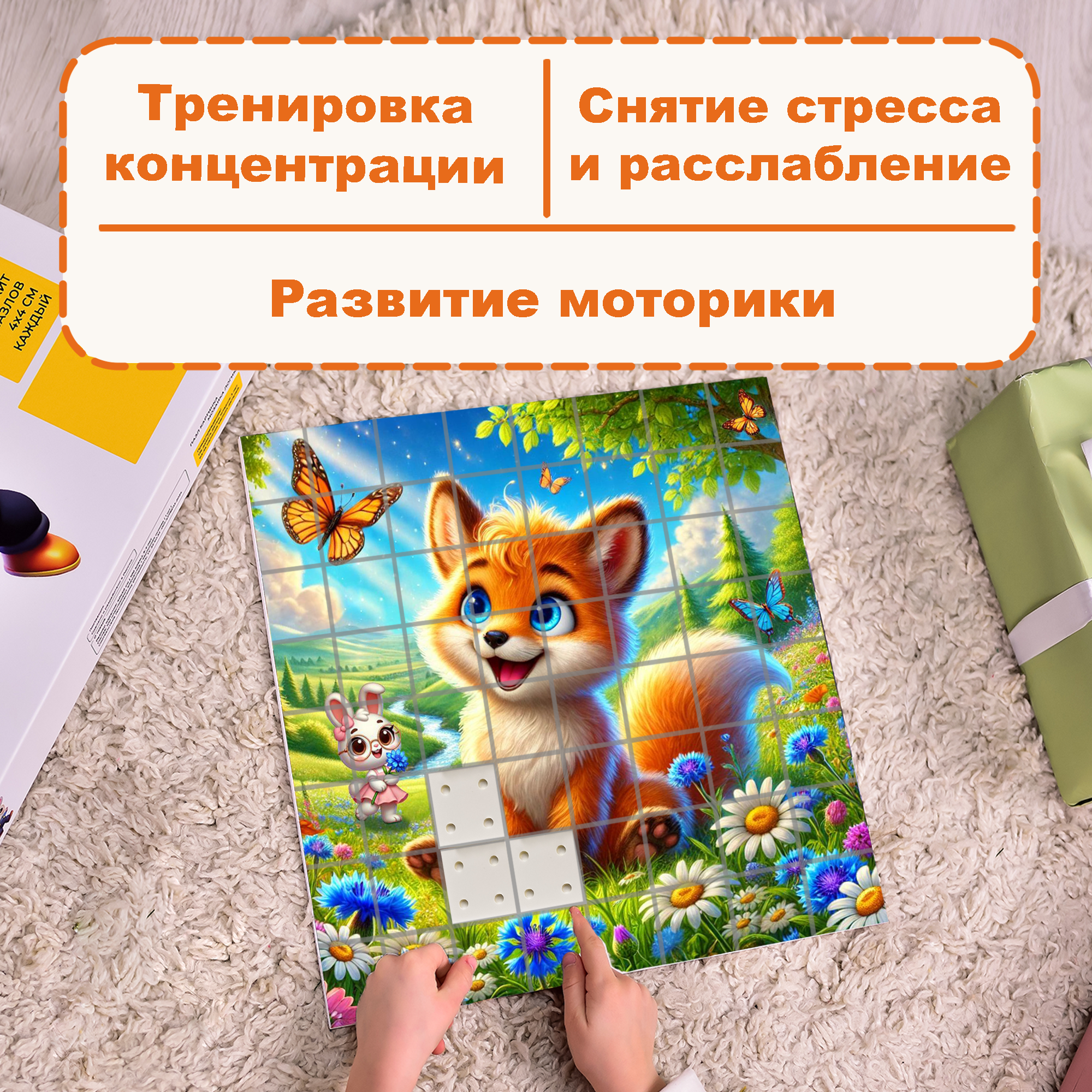 Пазл Picstick Пикстик Лисенок