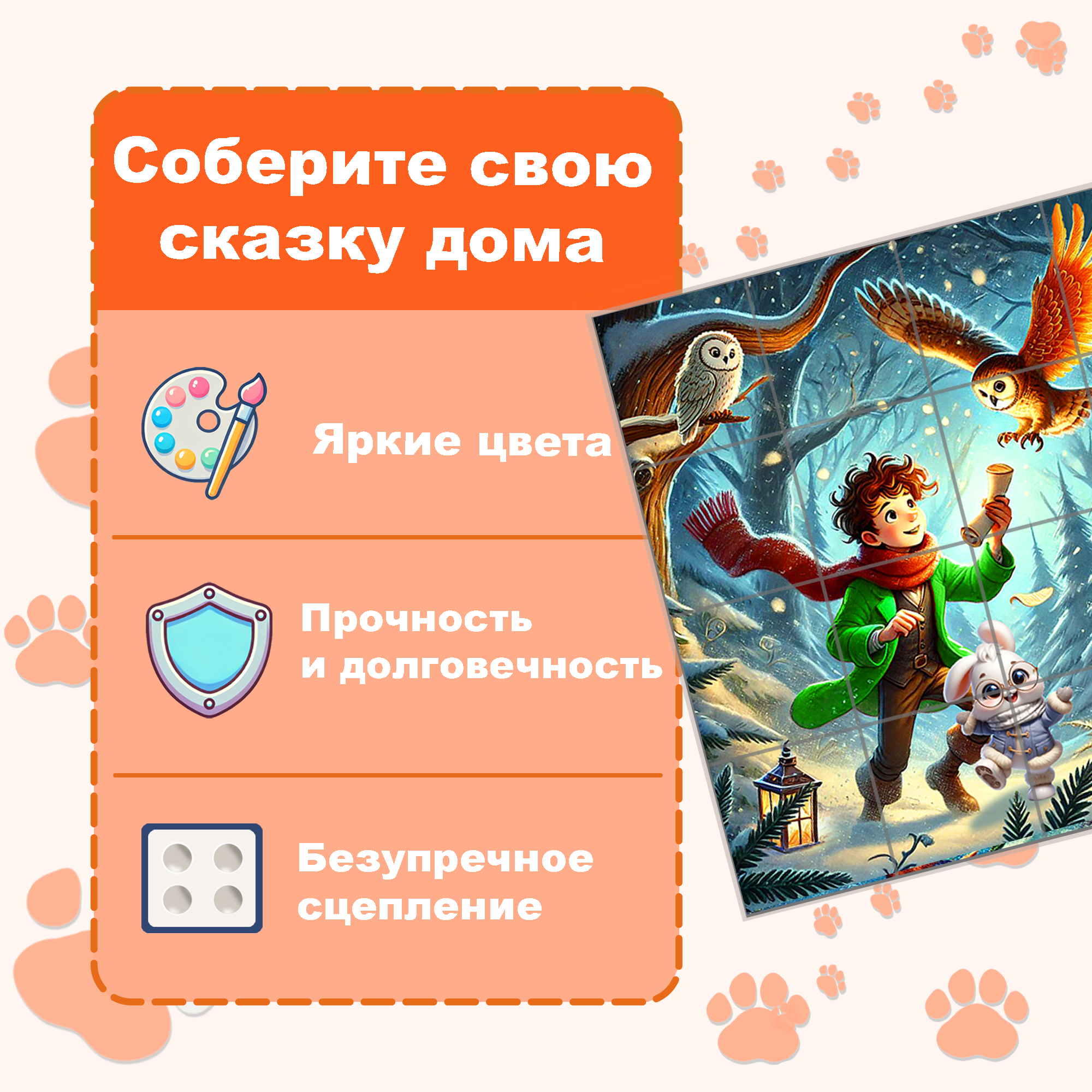 Пазл Picstick Пикстик Сказочное письмо
