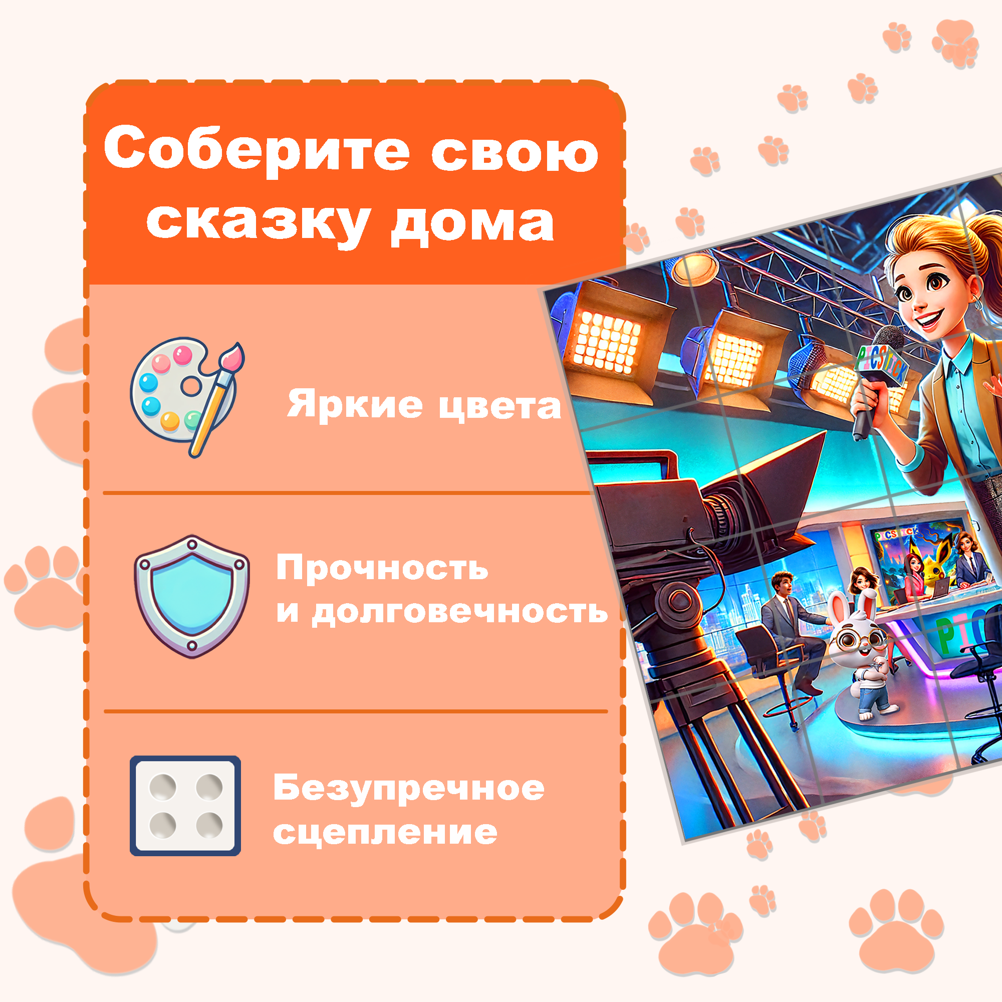 Пазл Picstick Пикстик Журналист